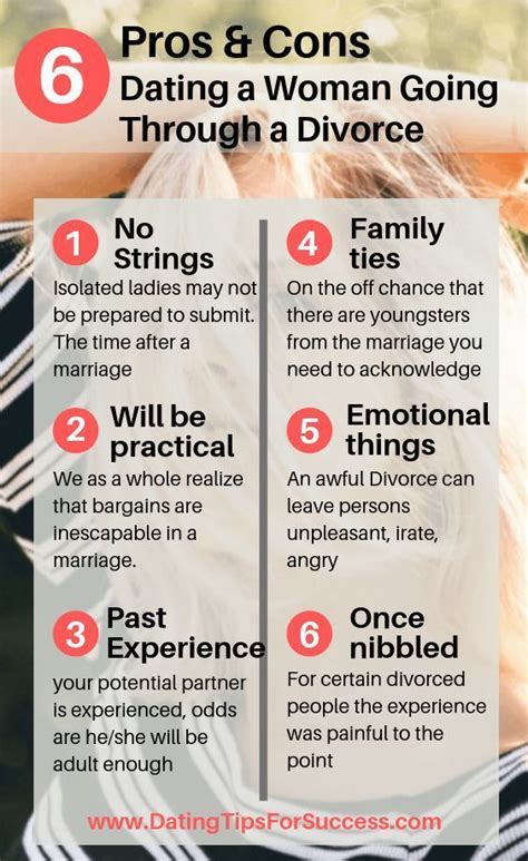 pros and cons of dating a married woman